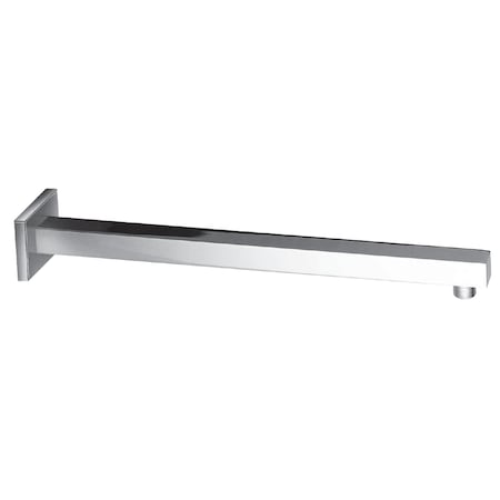 Showerscape Claremont 15-3/4" Raindrop Shower Arm W/ Flange, Chrome K4161